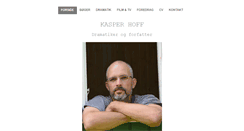Desktop Screenshot of kasperhoff.dk